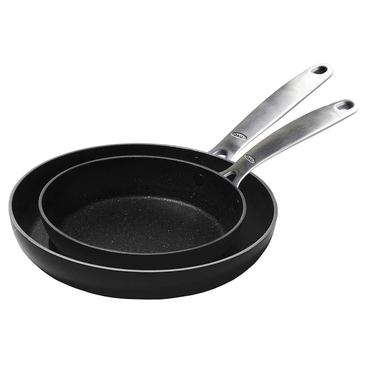 OXO Softworks Professional Ceramic Nonstick Skillets, 2-piece