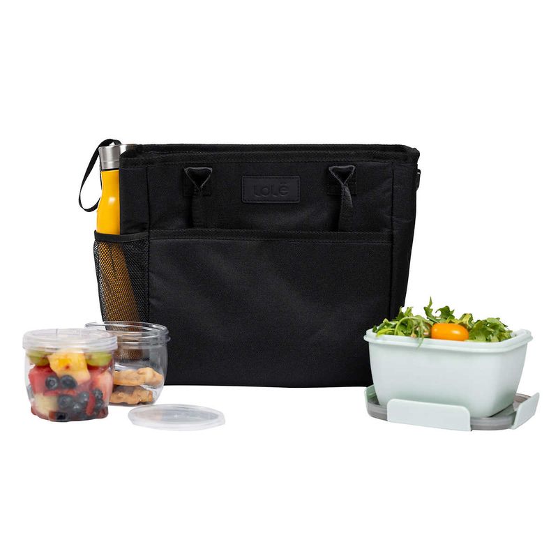 LOLE LUNCH BAG 11.8L CAPACITY  Colour: Black