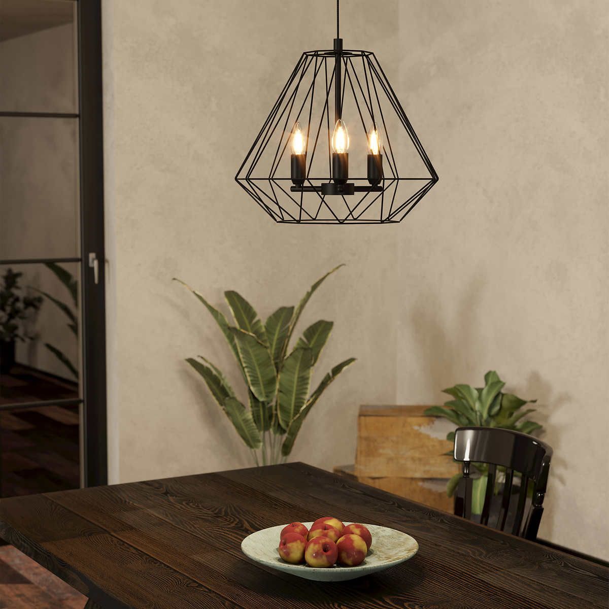 Eglo Matilda Pendant Light, 3 Light