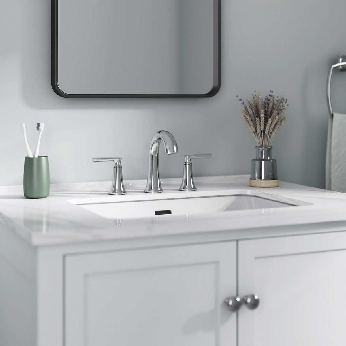 American Standard Braymer 8 in. Widespread Bathroom Faucet  Colour: Chrome