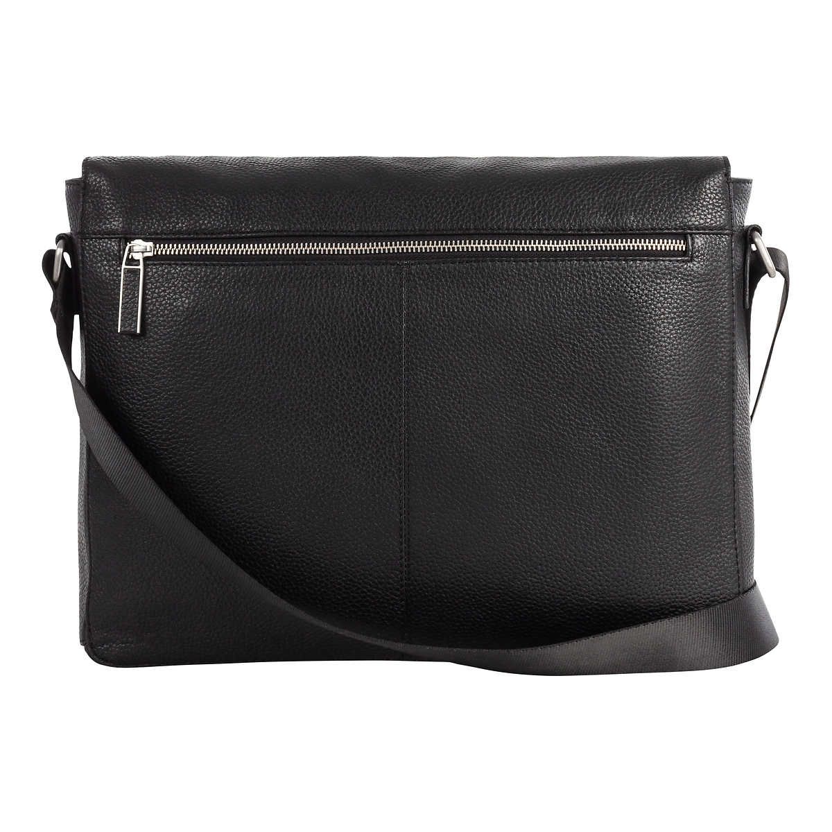 Bugatti Leather Messenger Bag  Colour: Black