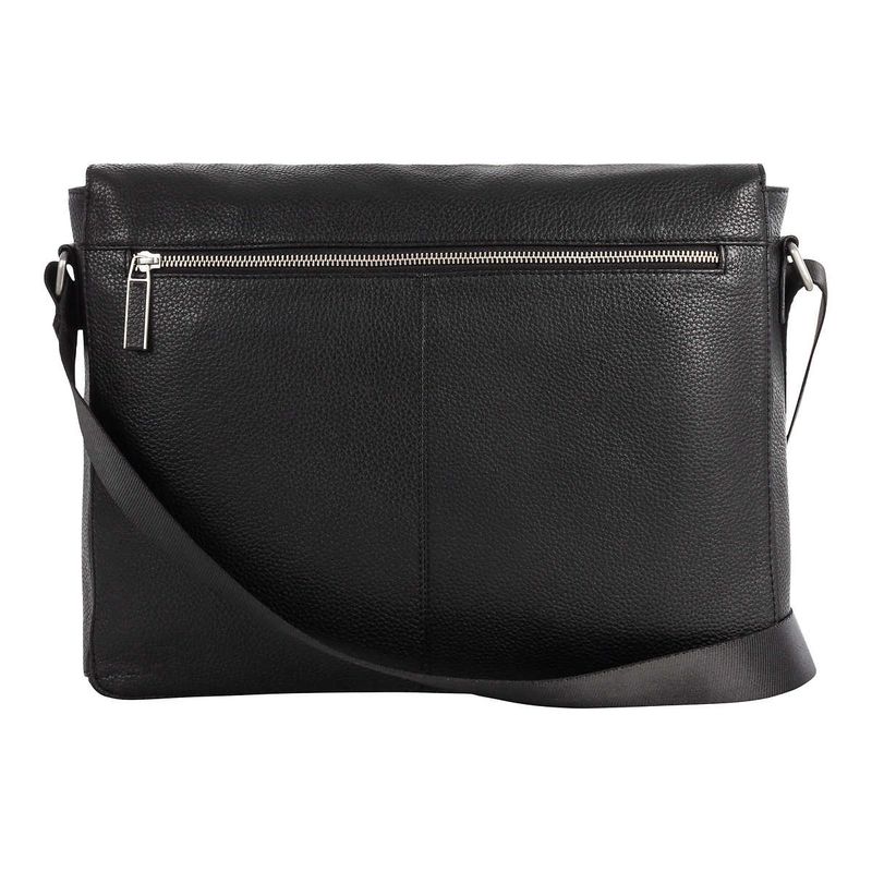 Bugatti Leather Messenger Bag  Colour: Black