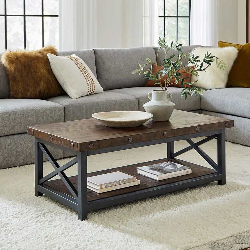 Carpenter Coffee Table  (49 in. x 25 in. x 18 in.)