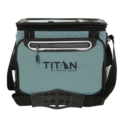 Titan 40 Can Collapsible Cooler Colour: Teal
