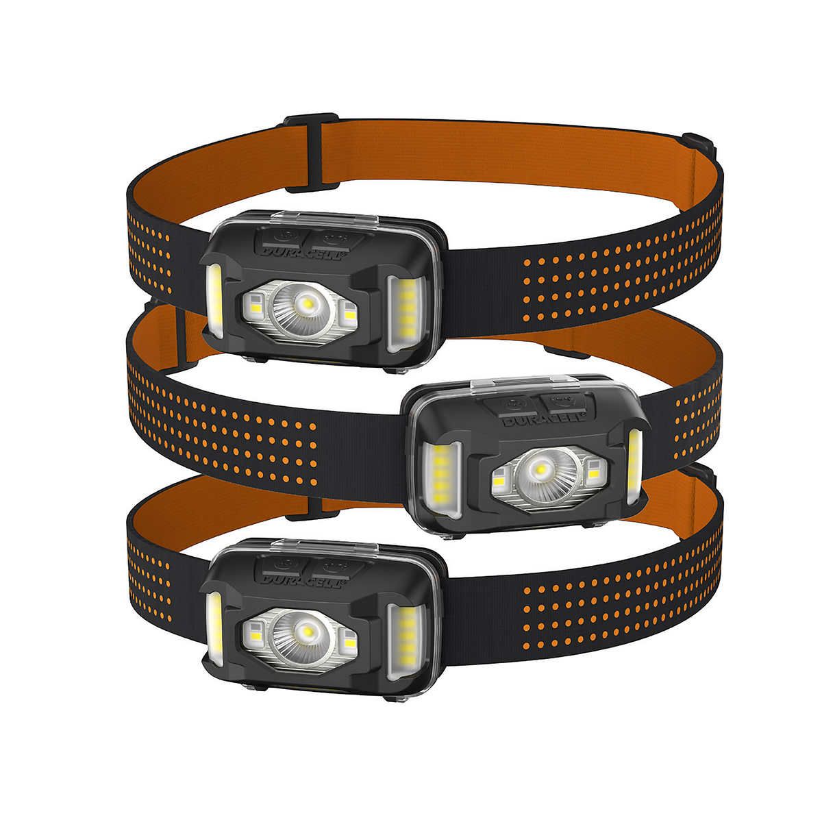 DURACELL 3 LED HEAD LAMPS