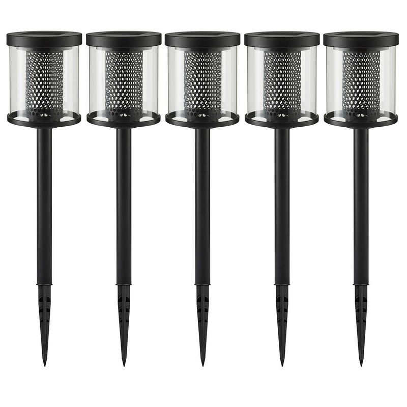 Solar LED Pathway Lights, 5 pack