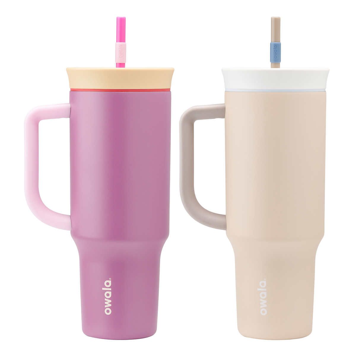 Owala 1.2 L (40 oz) Tumblers, 2-pack Colour: Purple