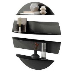 Umbra Moon Wall Shelf Colour : Black