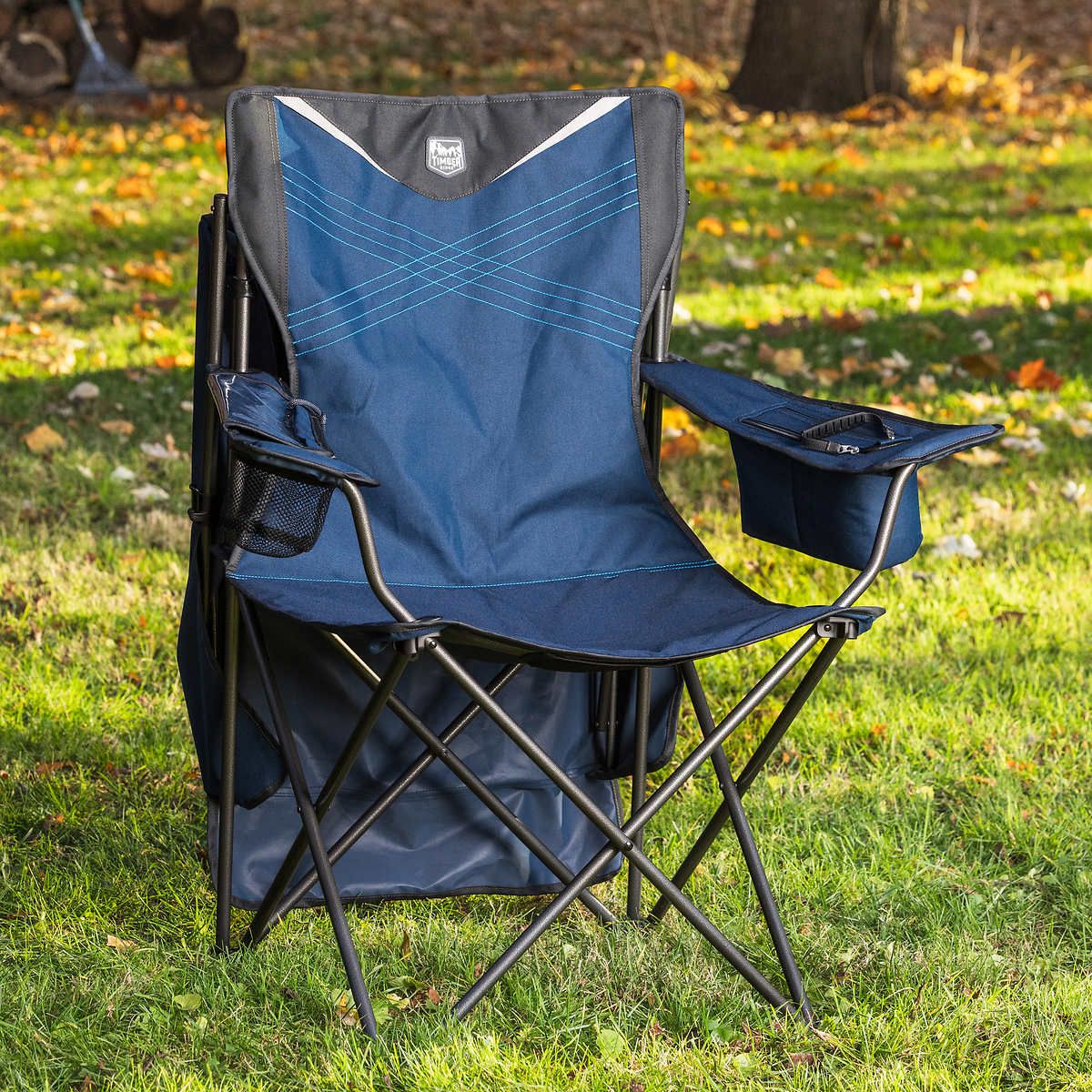 Timber Ridge Canopy Chair  blue