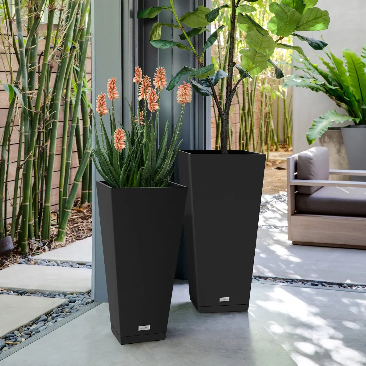Veradek 26&quot; Planter, 2-pack