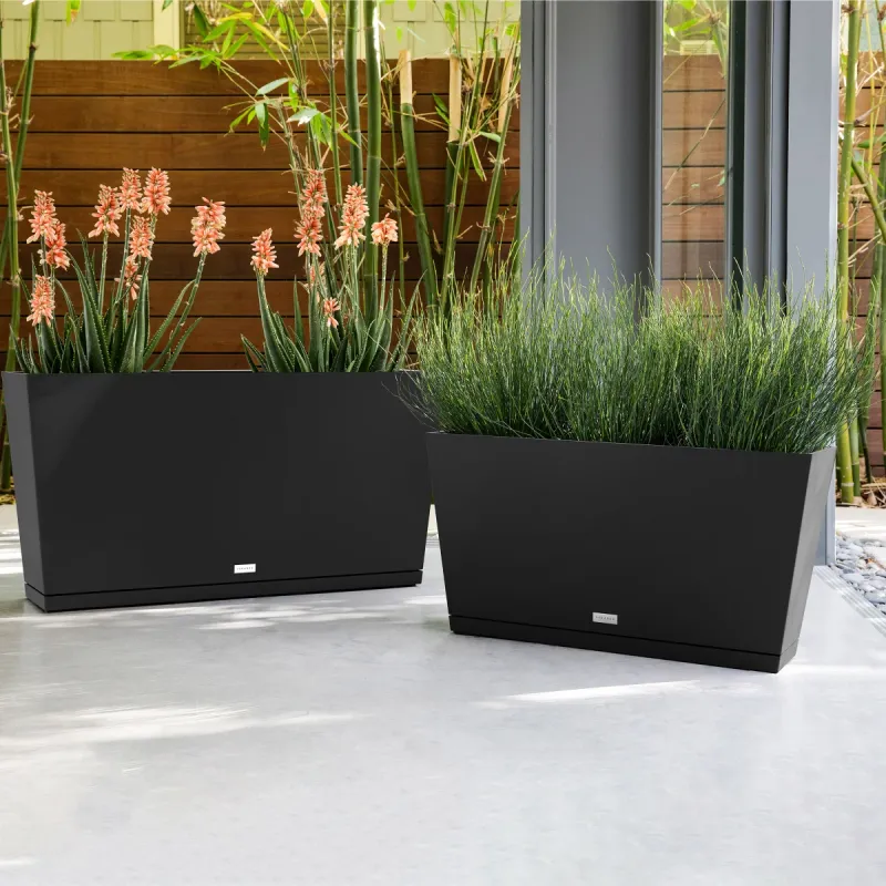 Veradek 31&quot; Trough Planter, 2-pack