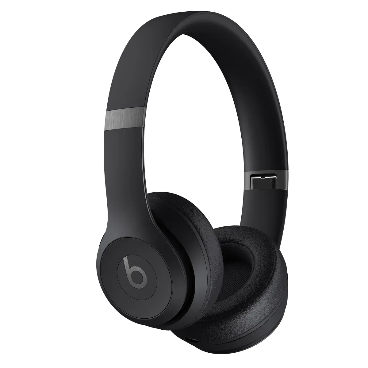 Beats Solo 4 Wireless On-Ear Headphones with AppleCare+ Included Color: Matte Black