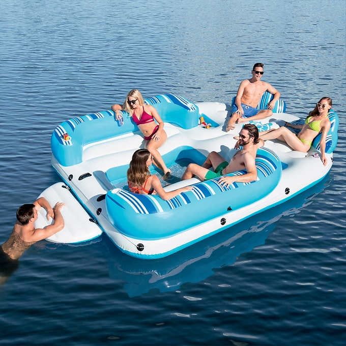 H2OGO! BAHAMA WAVE INFLATABLE ISLAND