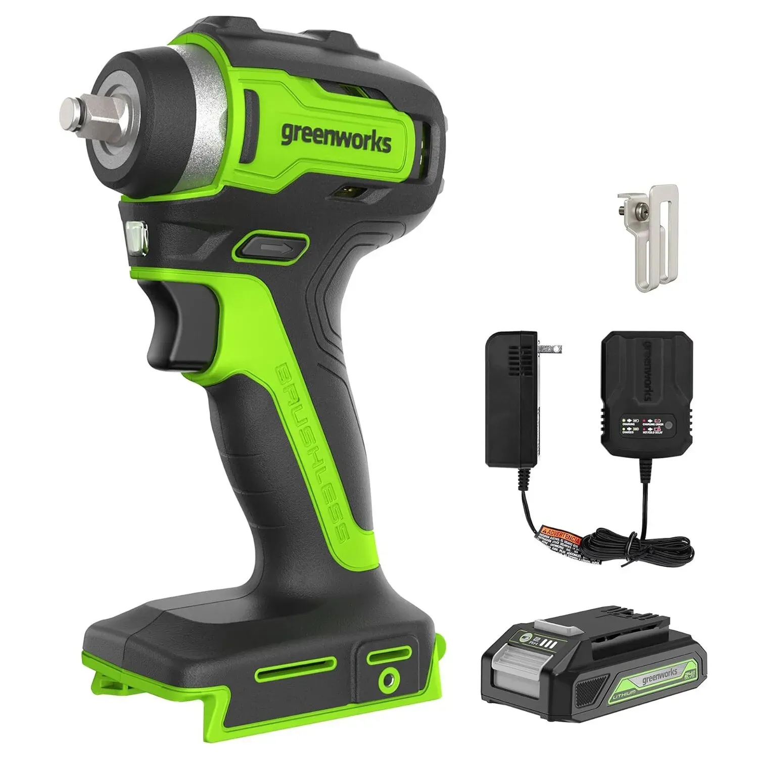 Greenworks 24V 3/8&quot; 200Nm Impact Wrench IWG406,