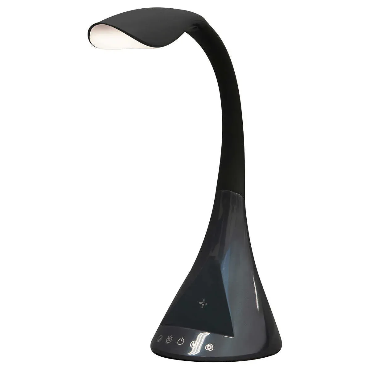 INTEK SWAN LED CHARGE DESK LAMP COLOUR CHANGING Color Black