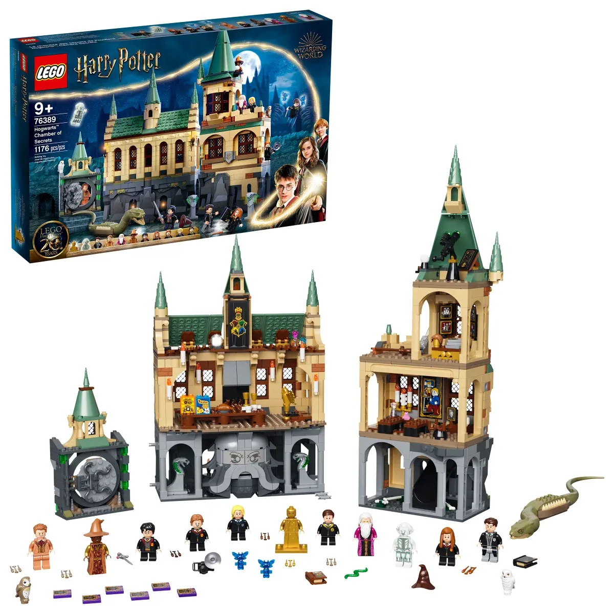 Lego Hogwarts Chamber of Secrets Harry Potter 76389 - 1176pcs