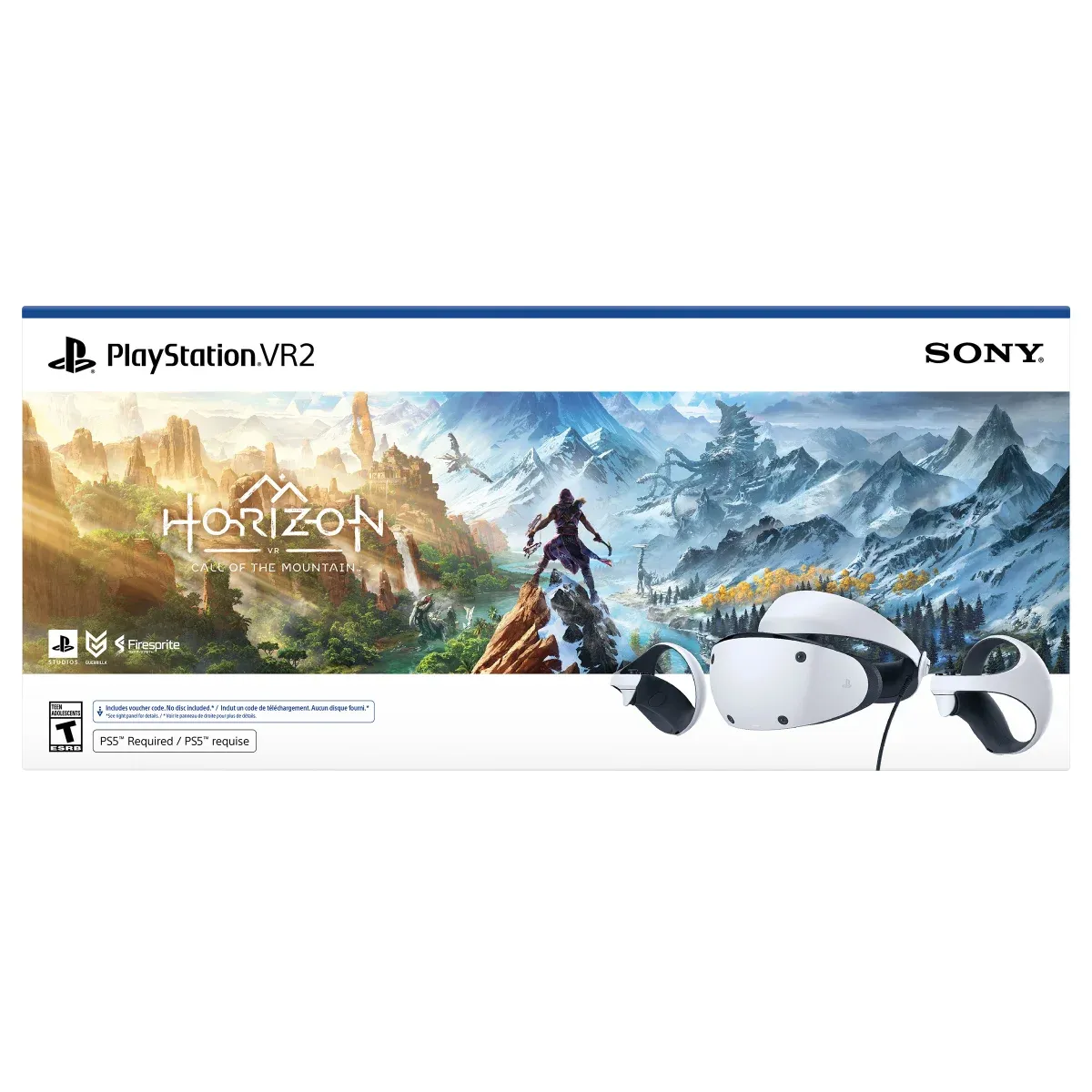 PSVR2 Horizon Call of the Mountain Bundle Colour White