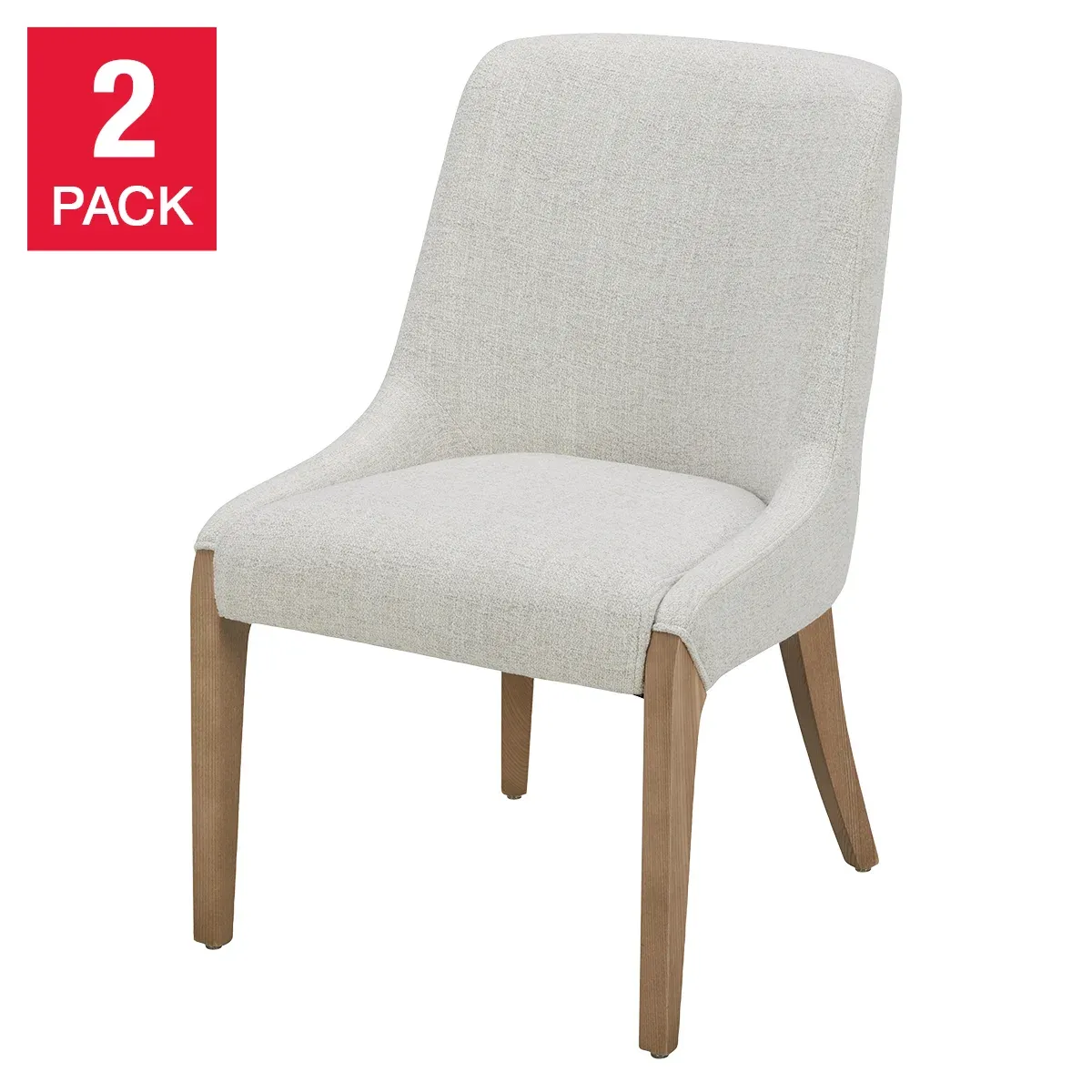 Aiden &amp; Ivy Fabric Dining Chair, 2-pack  Colour Beige