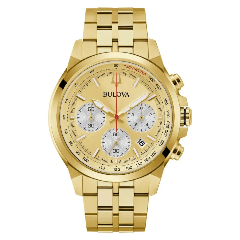 Bulova Classic Chronograph Stainless Steel Quartz Men&#39;s Watch