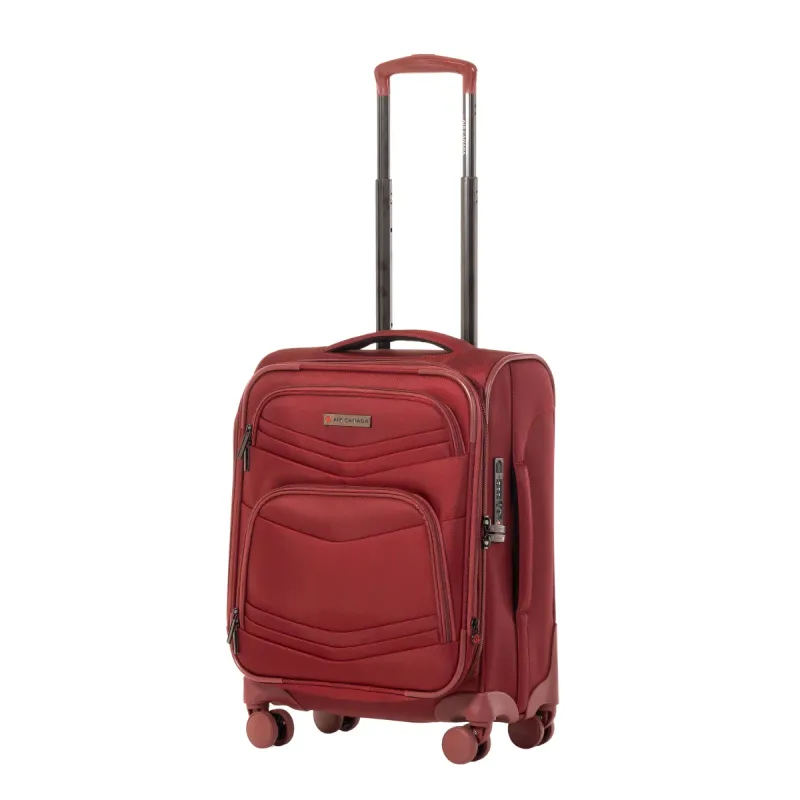 Air Canada Softside Central Carry-on Color: Burgundy