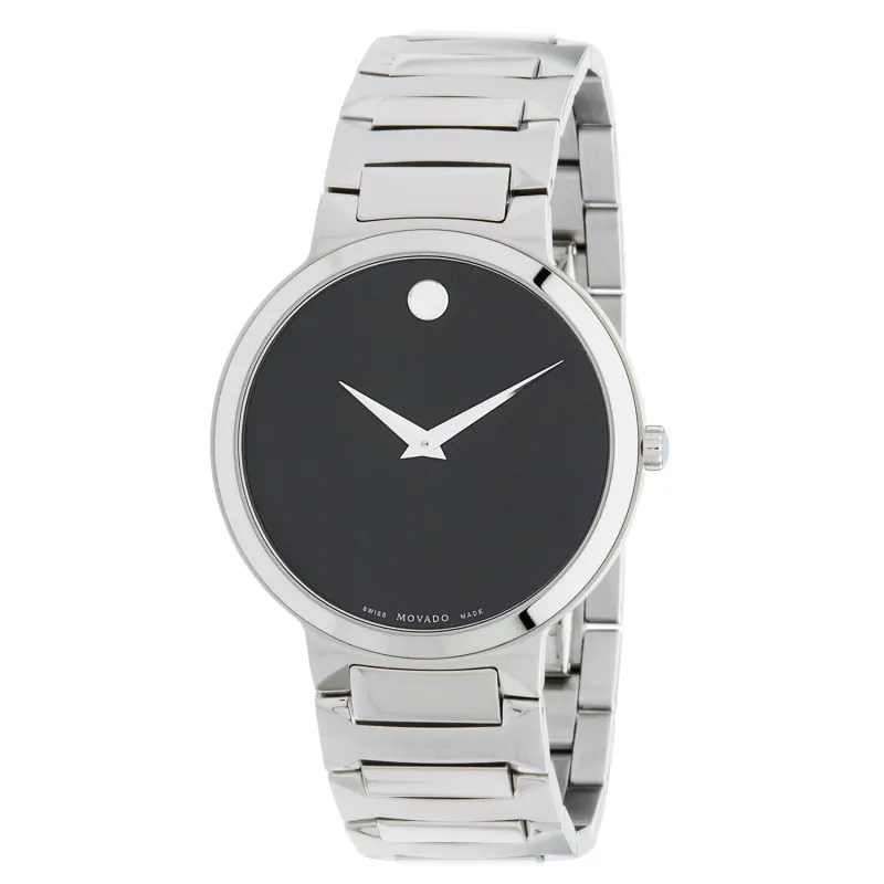 Movado 0607292 Men&#39;s Temo Black Quartz Watch