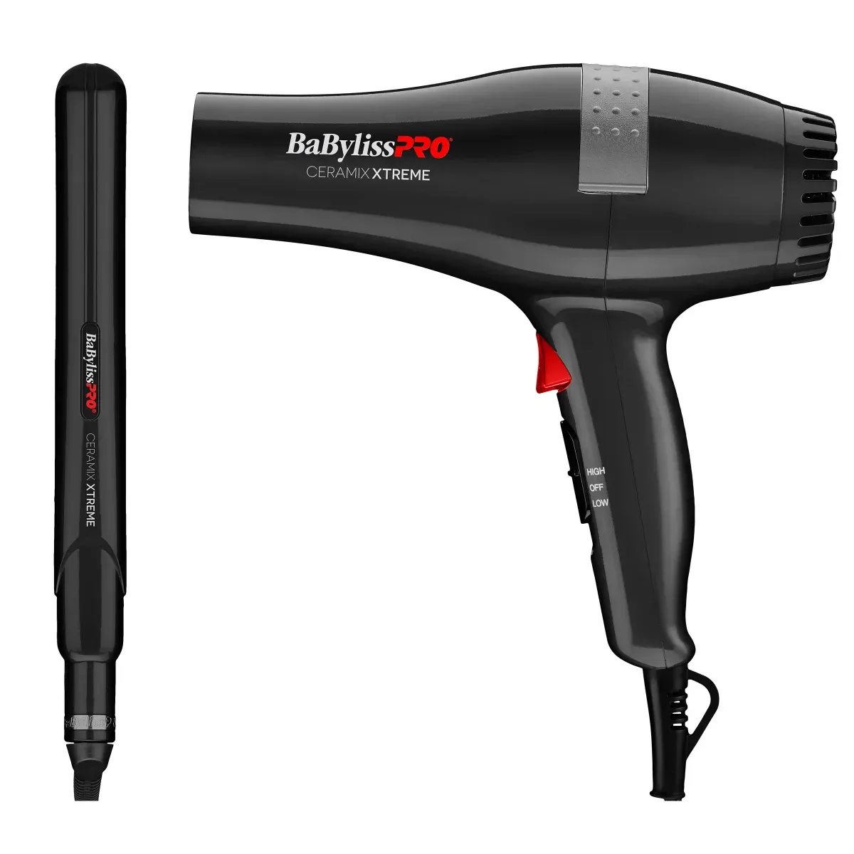 BaByliss PRO Ceramix Xtreme Ceramic Hair Dryer and Flat Iron