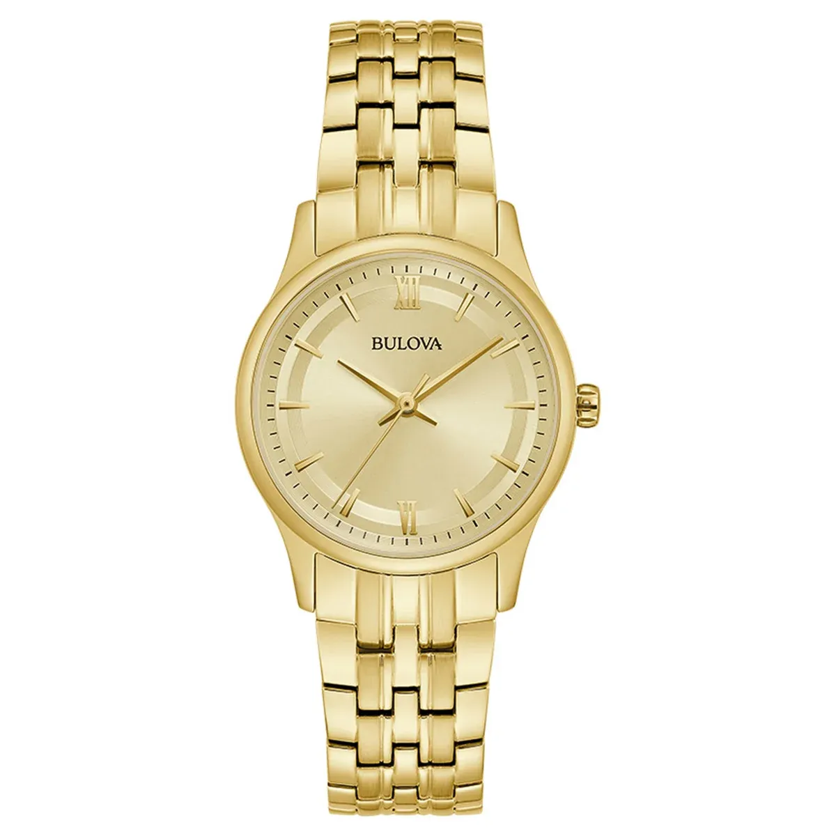 Bulova Classic Champagne Dial Ladies Watch