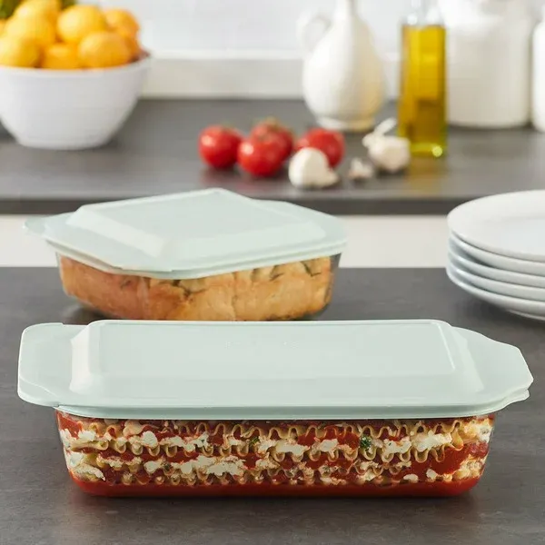PYREX GLASS BAKEWARE 4 PIECES