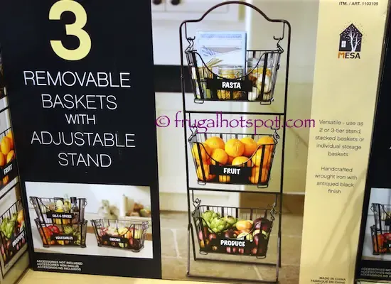 DELAWARE REMOVABLE BASKETS WITH ADJUSTABLE STAND