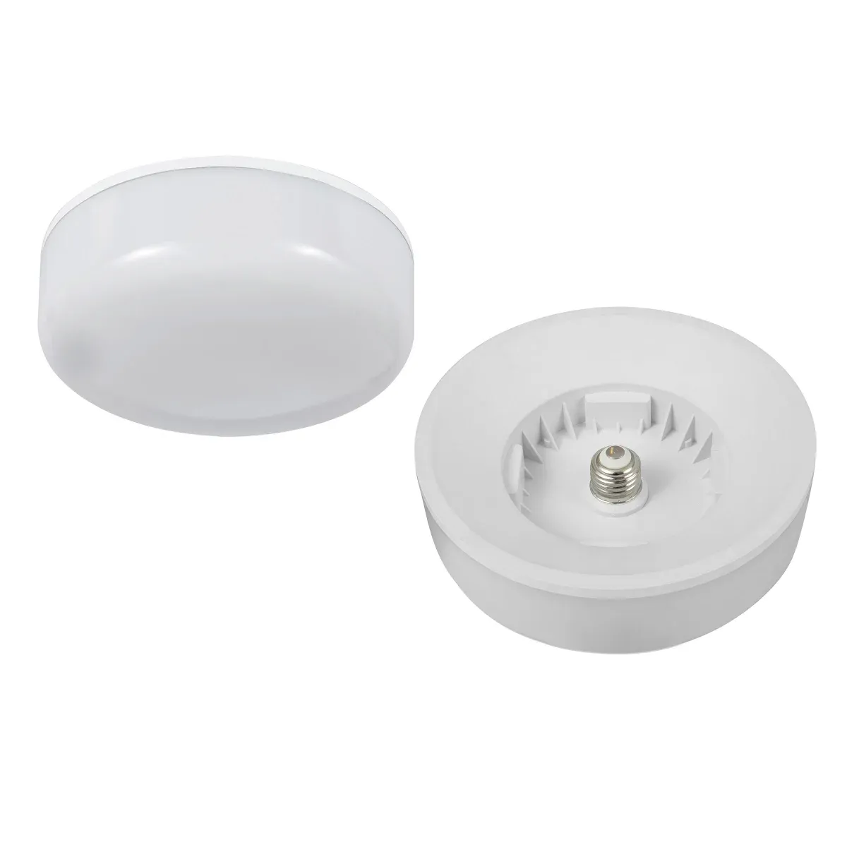 Luminus 30W LED Dimmable 8 in. Flush Mount Light Bulb E26 3000 Lumens 4000K, 2-pack