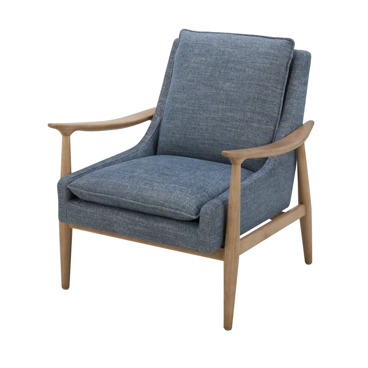 Aiden &amp; Ivy Fabric Accent Chair  Colour : Blue