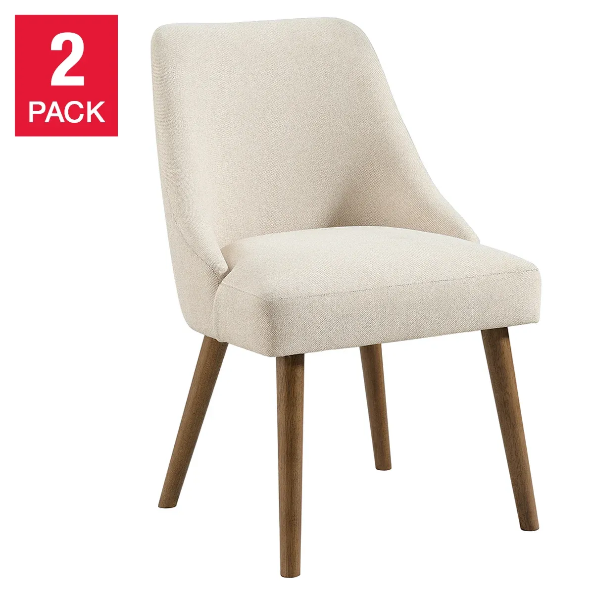 Huxton Dining Chair, 2-pack Colour : Brown