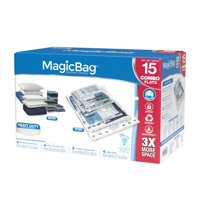 MAGICBAG VACUUM COMPRESSION SET PACK OF 15
