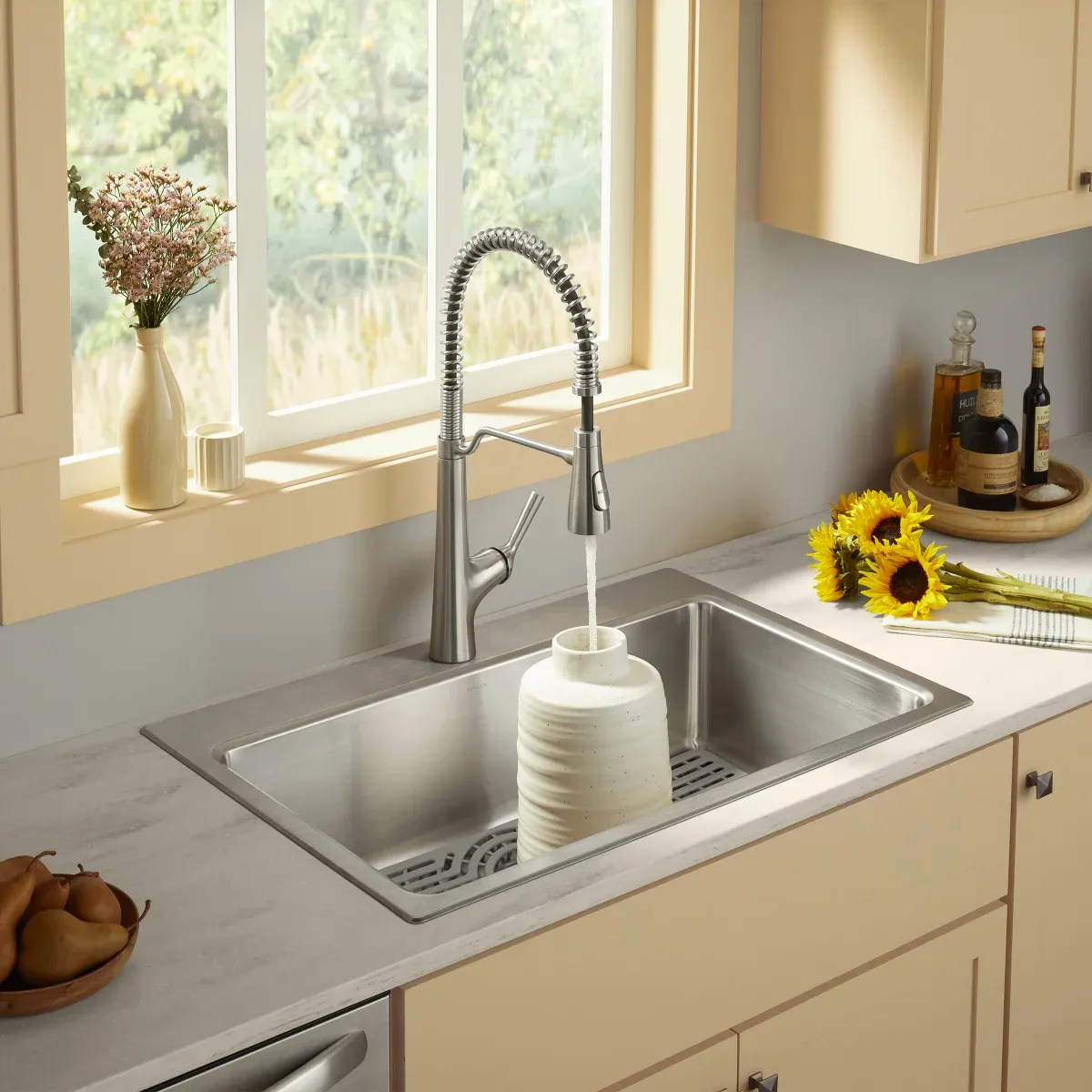 Kohler Pro Function Dual Mount Single Bowl Kitchen Sink Work Station