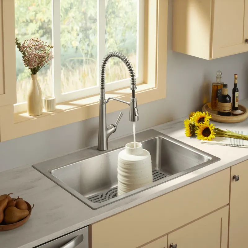Kohler Pro Function Dual Mount Single Bowl Kitchen Sink Work Station