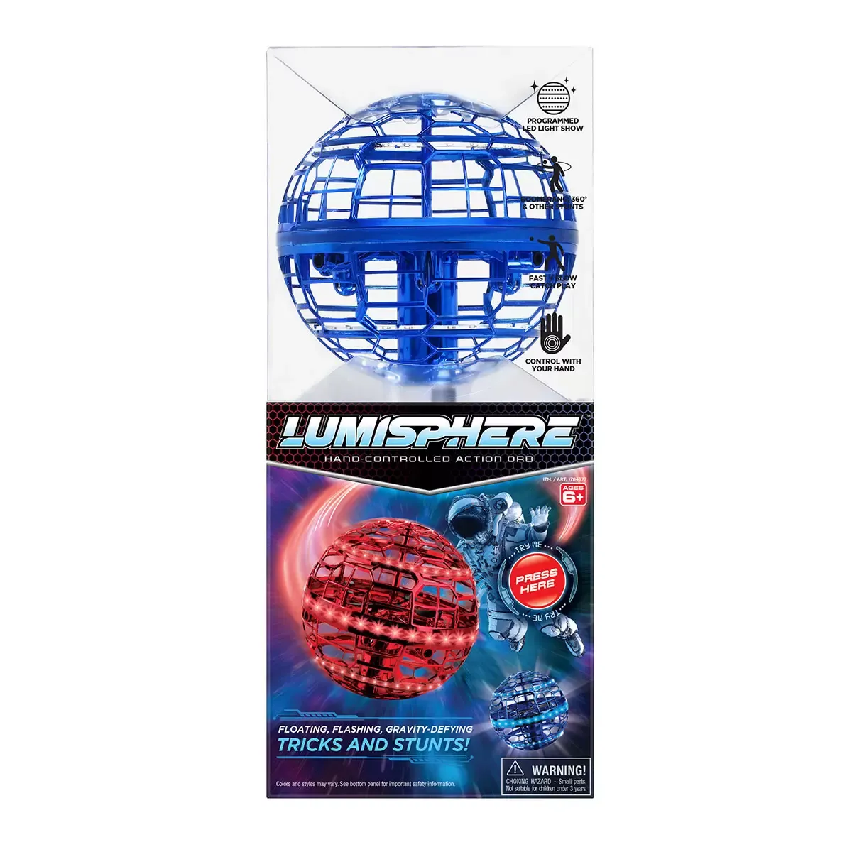 Hoverstar Lumisphere Flying Orb with LED Lights Assortment