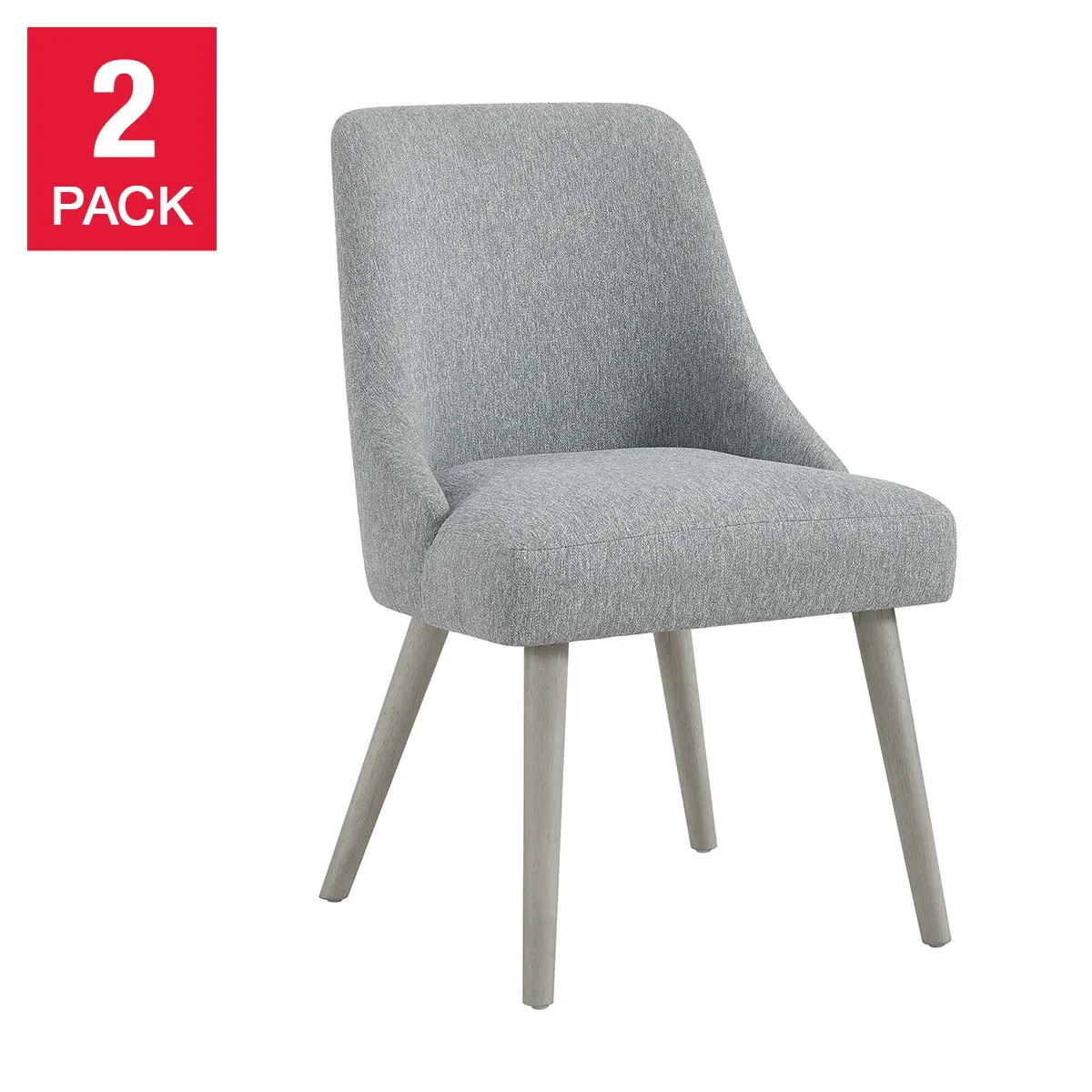 Huxton Dining Chair, 2-pack Colour : Grey