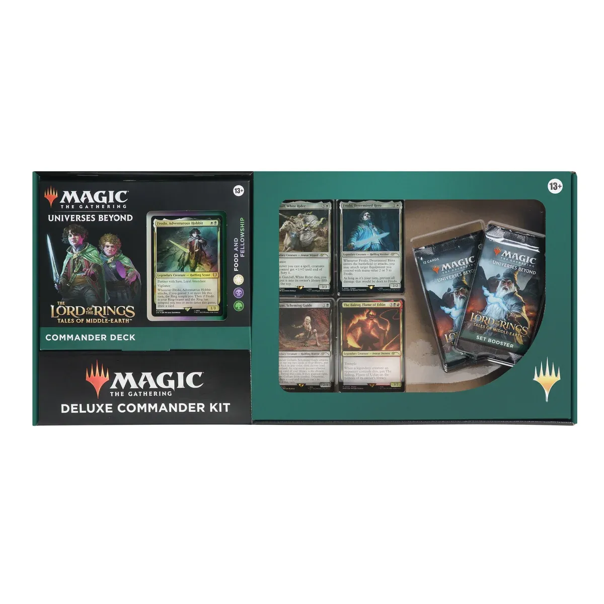 Magic the Gathering The Lord of the Rings Commander Bundle, Food &amp; Fellowship