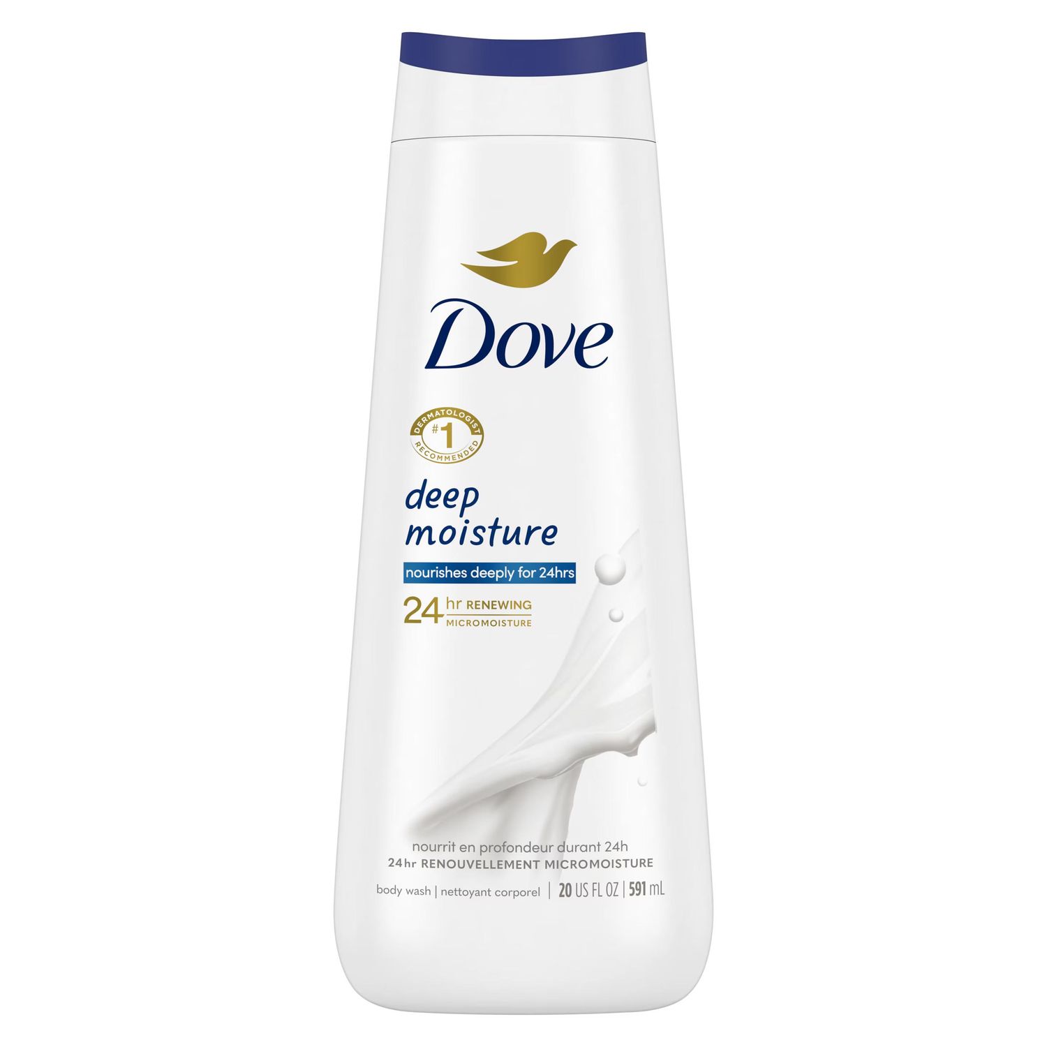 Dove Deep Moisture Body Wash,  680 mL