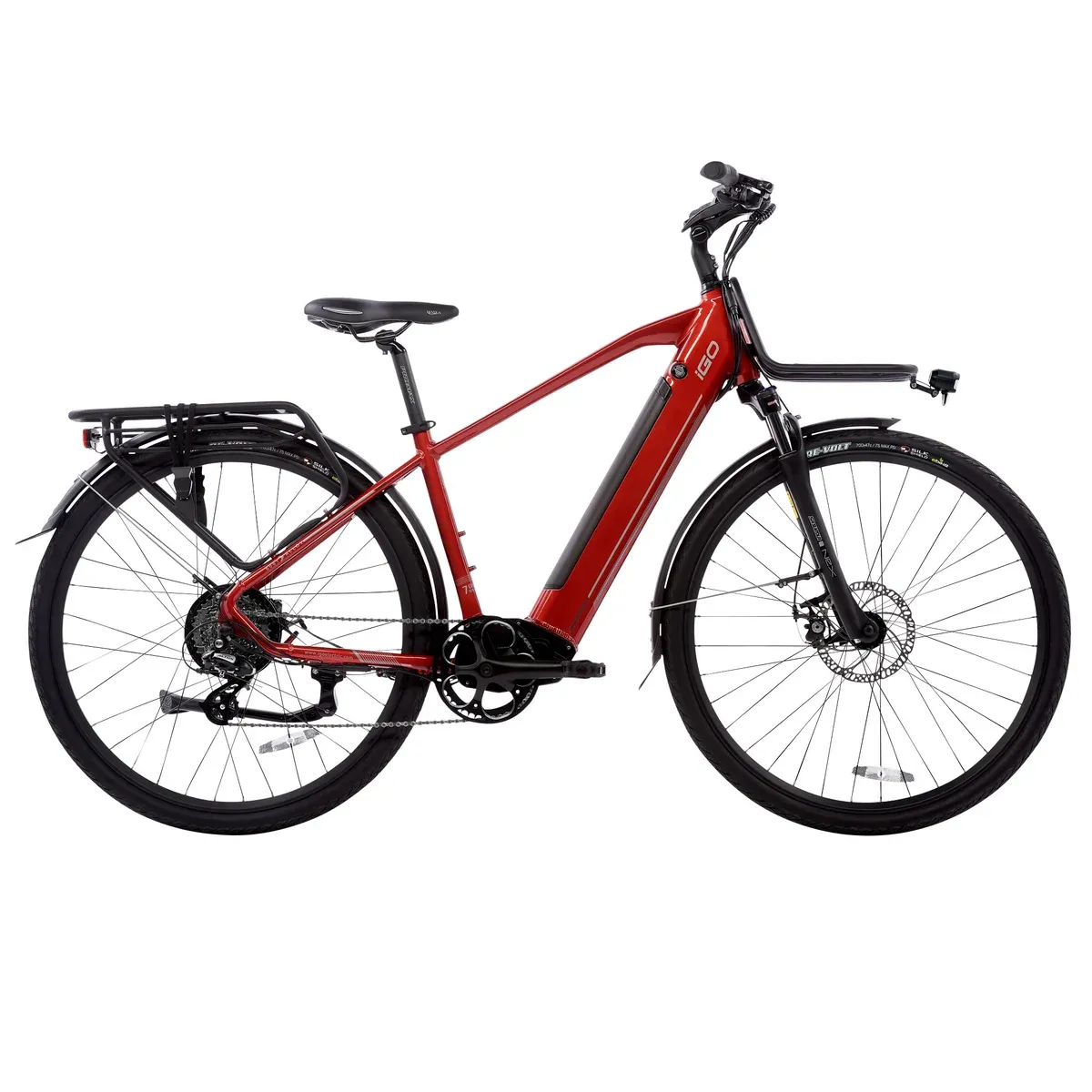 iGO Electric Bike Core Elite 3D HD COLOR    Race Red/Silver