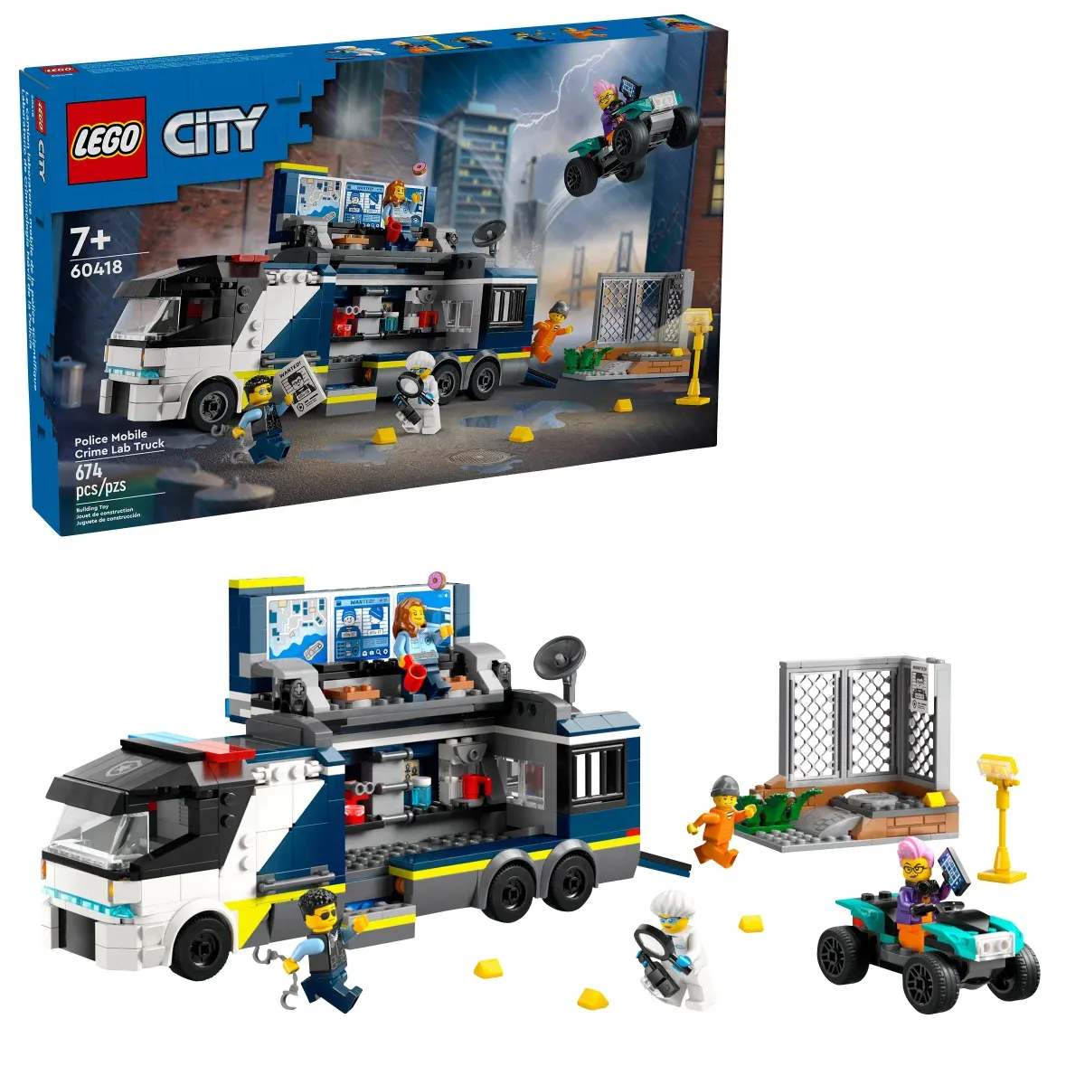 LEGO City Police Mobile Crime Lab Truck 60418
