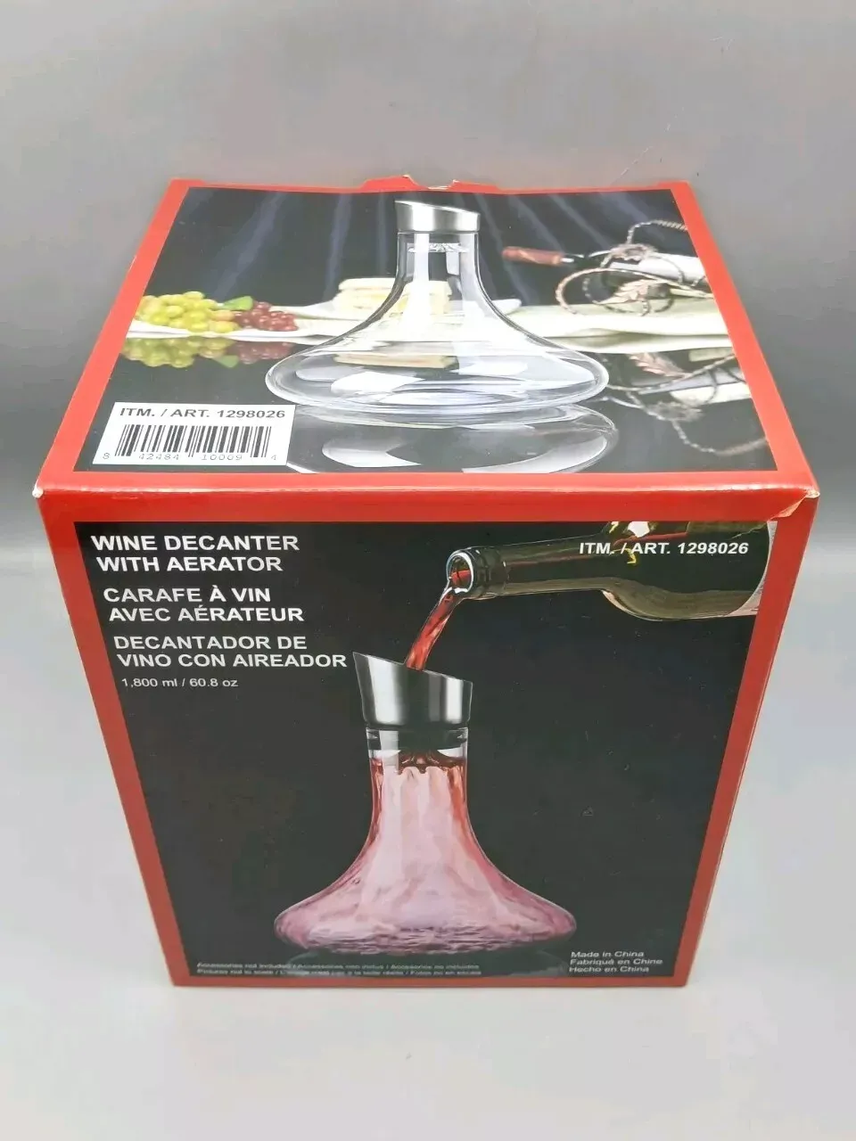 Whine Decanter With Aerator