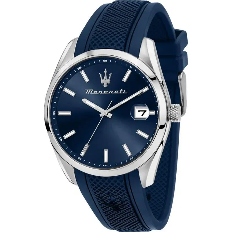 Maserati Attrazione R8851151005 Watch Color - Silver / Blue