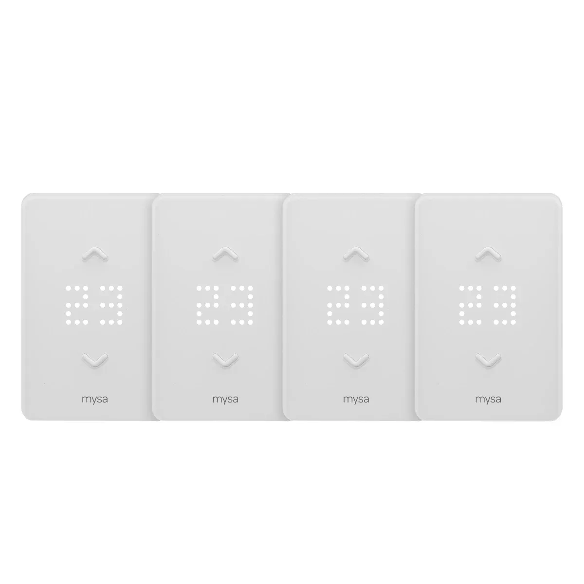 Mysa Smart Thermostat LITE for Electric Baseboard Heaters - 4 Pack