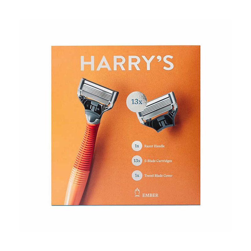 HARRY’S TRUMAN TRUMAN WET SHAVE RAZOR 13 CARTS + BLADE(U)