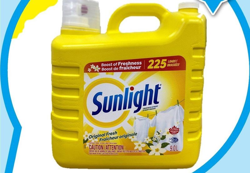 Sunlight - LIQUID LAUNDRY DETERGENT 225 WASH LOADS 9.0 L