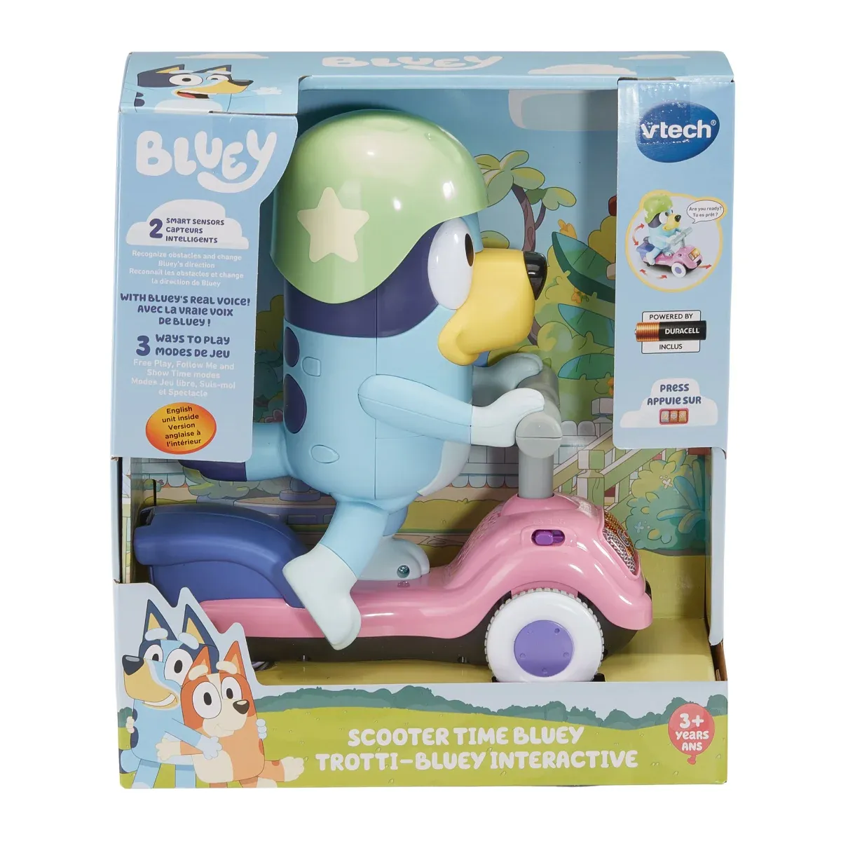 VTech Bluey Scooter Time Bluey