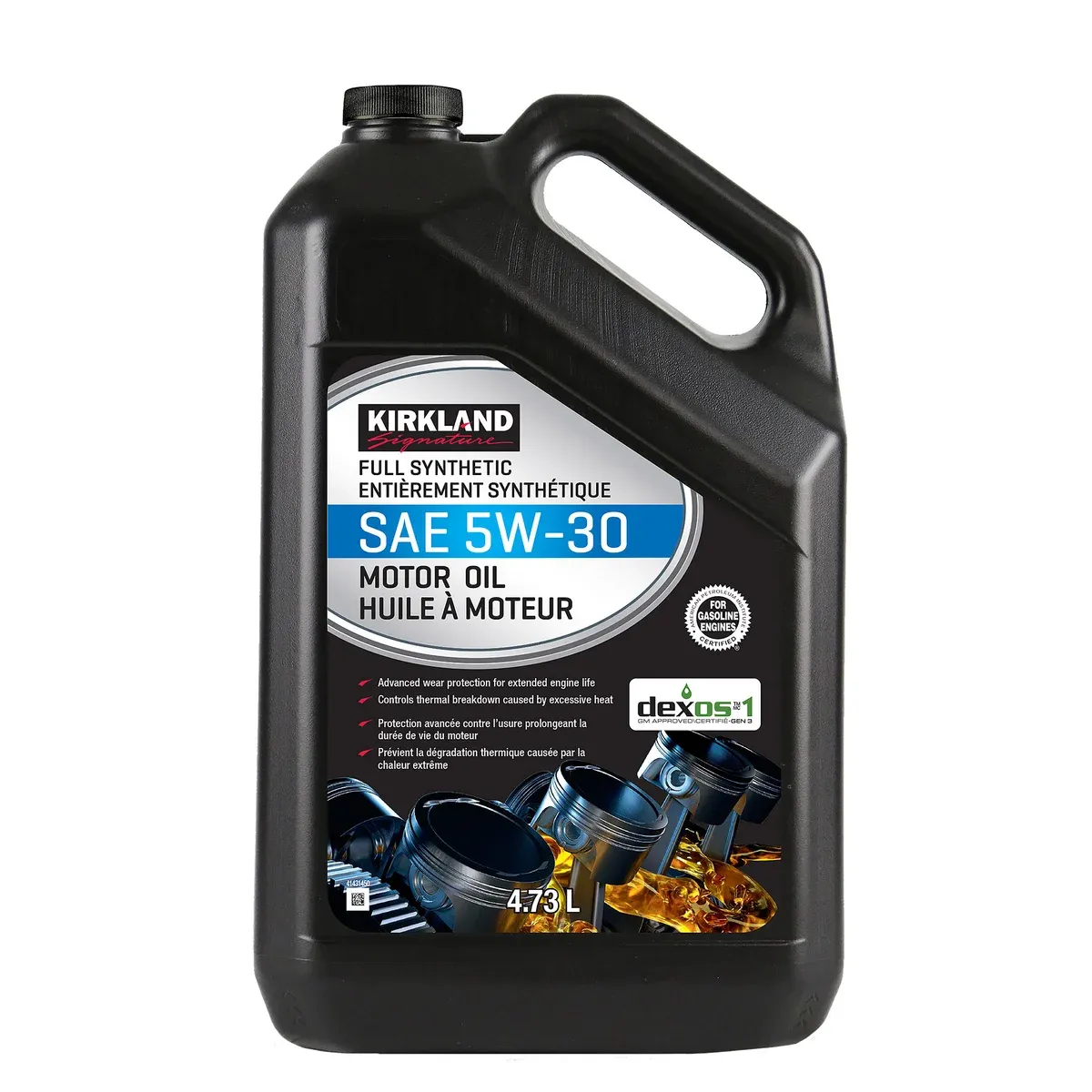 Kirkland Signature 5W30 Full Synthetic Oil for 4.73L