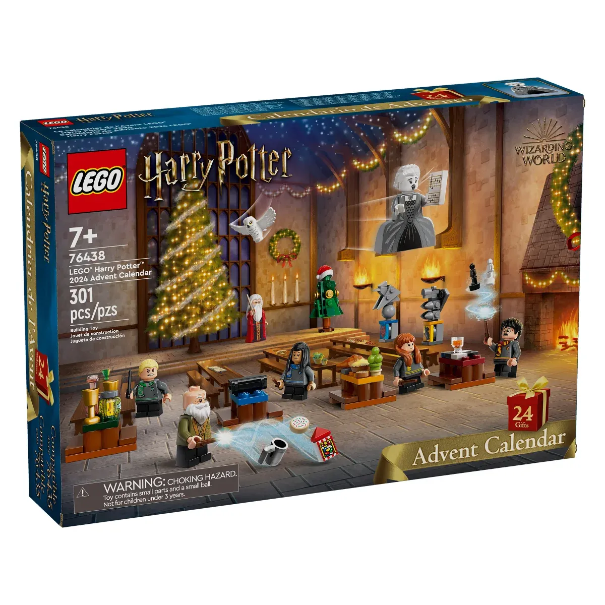 LEGO Harry Potter 2024 Advent Calendar Set, Holiday Countdown Gift 76438