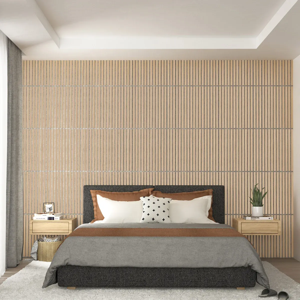 Artika - Sonolok Slatted Wall Panels  Colour: Oak
